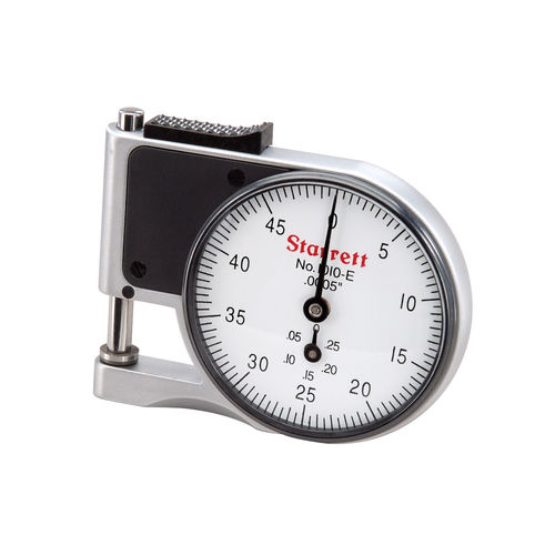 Tragbares Dickenmessgerät - 101x series - STARRETT - Handgerät / mit Zifferblatt-Anzeige