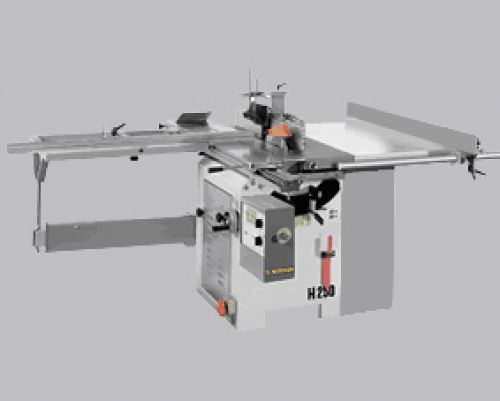 Verstellbare kombinierte Fräse und Formatkreissäge - H 250 ST/A - Steton - für Holz