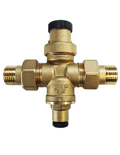 Regler und Druckminderventil / für Wasser - MINIBRASS 106MM - RubinetteriaMalgorani - Nadel / Messing