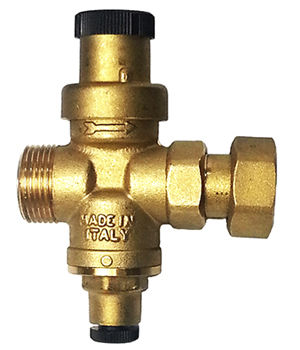 Regler und Druckminderventil / für Wasser - MINIBRASS 104 MF - RubinetteriaMalgorani - Nadel / Messing