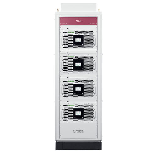 Elektronischer Filter / Bandpass - AFQm series - CIRCUTOR - Aktiv / Leistung / kompakt