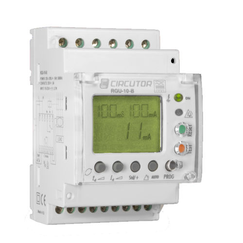 Fehlerstromüberwachungsrelais - RGU-10B - CIRCUTOR - dreiphasig / AC/DC / einphasig