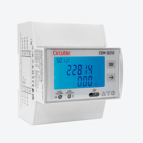 Drehstromzähler - CEM-D210 - CIRCUTOR - für DIN-Schiene / digital / RS-485