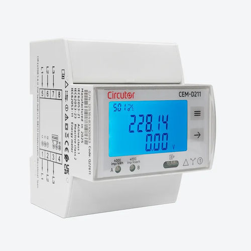 Drehstromzähler - CEM-D211 - CIRCUTOR - für DIN-Schiene / digital / RS-485