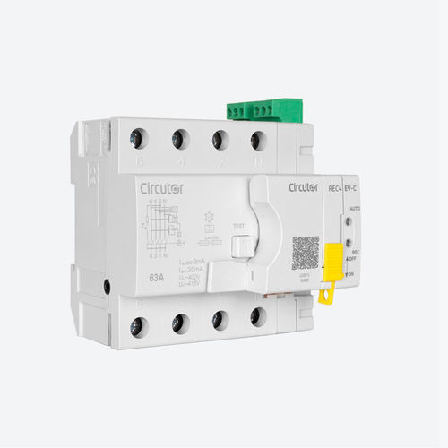 Differential-Fehlerstromschutzschalter - REC4-EV-C - CIRCUTOR - dreiphasig / für Reststrom / elektrisch