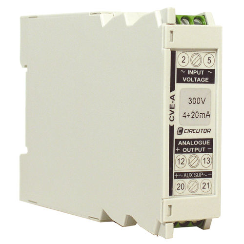 Einphasiger Spannungsmessumformer - CE-convert series - CIRCUTOR - DIN-Schiene / Multiparameter
