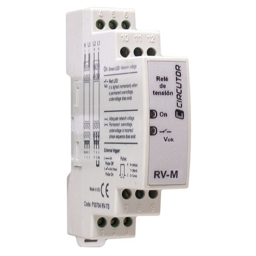 Spannungskontrollrelais - RV series  - CIRCUTOR - Phasenfolge / für DIN-Schiene