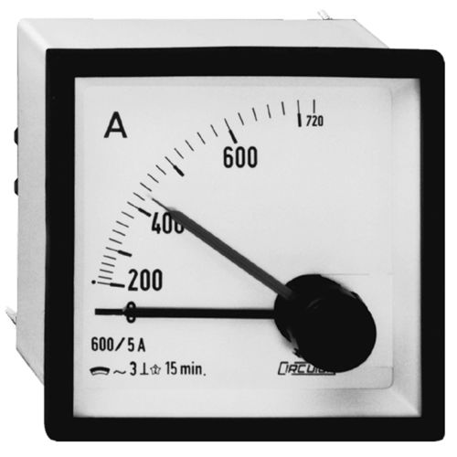 Analog-Amperemeter - MC series - CIRCUTOR - Einbau / Maximeter