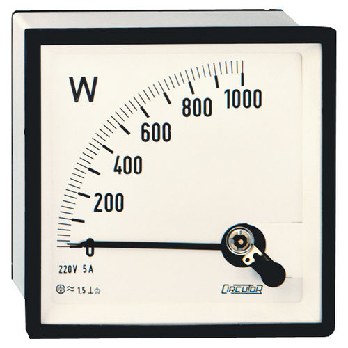 Wirkleistungs-Wattmeter - WMC-WTC series - CIRCUTOR - einphasig / dreiphasig