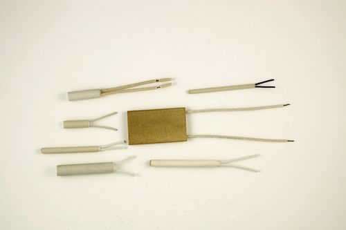 Flachheizelement - CB series - Backer Hotwatt Inc - flexibel / Keramik