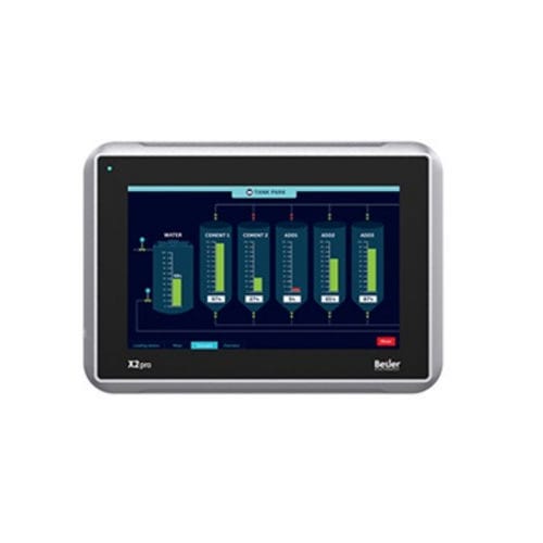 Terminal mit resisitivem Touchscreen - X2 pro 7 - Beijer Electronics - einbaufähig / mit VESA-Montage / 800 x 480