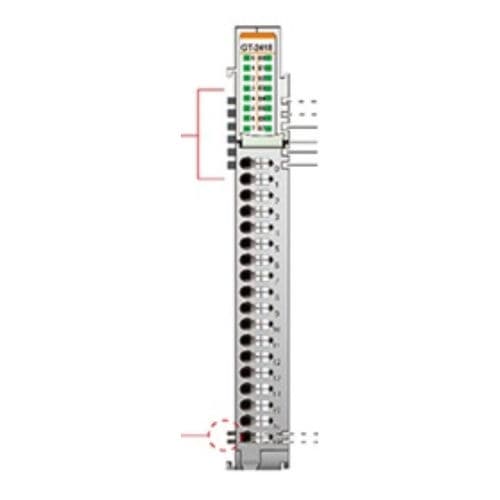 Digitales Ausgangsmodul - GT-2418 - Beijer Electronics - 8 Digitalausgänge / Übergangsmodul / Strom