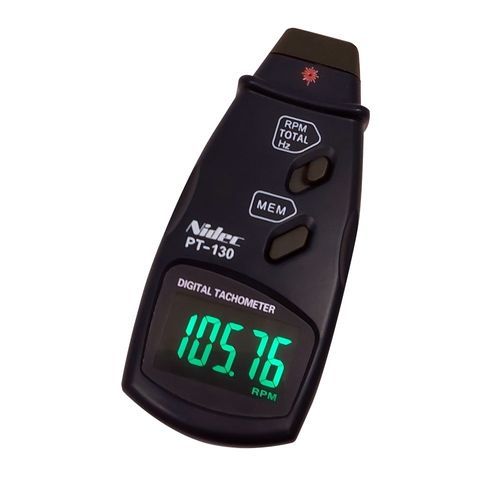 Laser-Tachometer - PT-130 - Nidec-SHIMPO - Handgerät / Taschen / mit LCD-Display