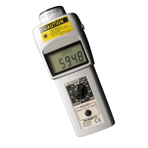 Laser-Tachometer - DT-205LR - SEALS USA - Kontakt / kontaktlos / Handgerät