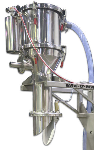 Aufnahmetrichter - VAC-U-MAX - für pneumatische Förderung / für staubförmiges Gut / für Schüttgut