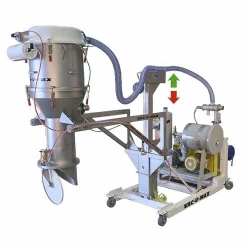 Mobile Pneumatische Förderanlage - VAC-U-MAX - Edelstahl