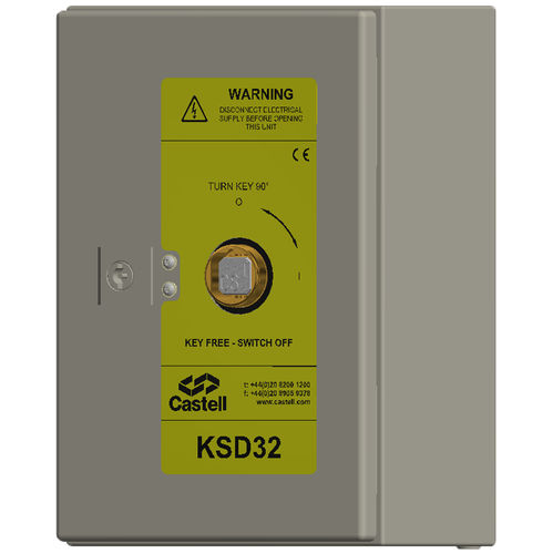 Dreh-Lasttrennschalter - KSD - CASTELL SAFETY INTERNATIONAL - mehrpolig / ohne Sicherung / Industrie