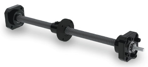 Gewirbeltes Gewinde Kugelgewindetrieb - NOOK INDUSTRIES