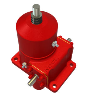 Spindelhubgetriebe / axial verfahrende Kugelgewindespindel - NOOK INDUSTRIES - motorisiert