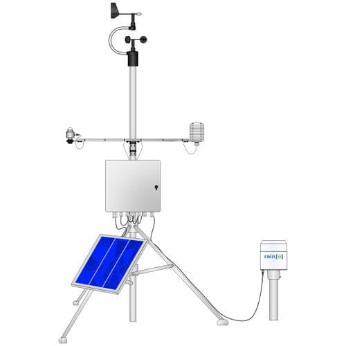 Wetterstation für Sonnenkraftwerk - MeteoStation[solar] - Wilh. LAMBRECHT GmbH - Überwachung