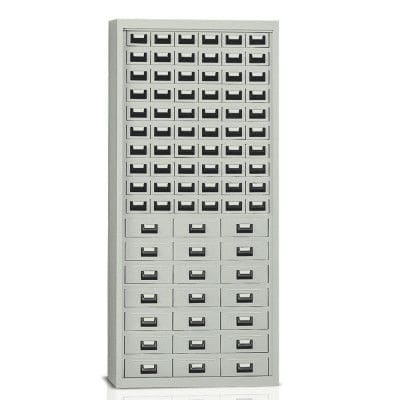 Lagerschrank - E905 - Tecnotelai - bodenstehend / Multi-Schubladen / Stahlblech