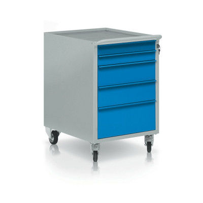 Lagerungswagen - B1310GB - Tecnotelai - Metall / mit Schublade