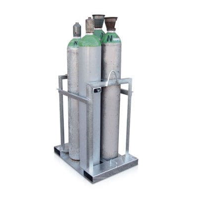Transportwagen - 0768 - Tecnotelai - für Gasflaschen
