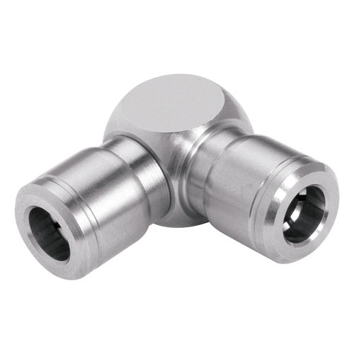Rechtwinkeliger Anschluss - 977 - EISELE GmbH - pneumatisch / Muffen / Edelstahl