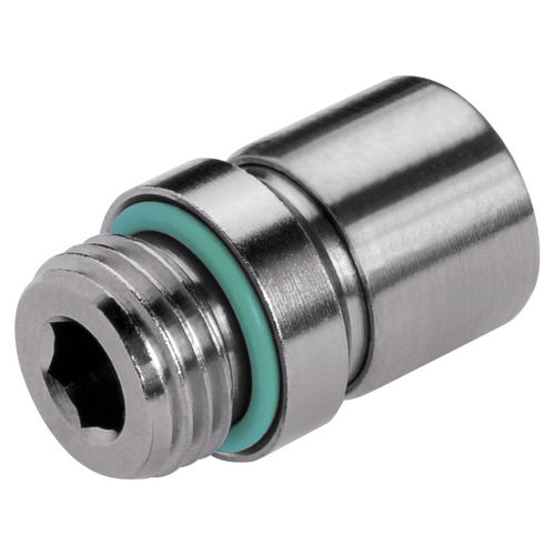 Gewindeanschluss - VT1762 - EISELE GmbH - für Chemikalien / pneumatisch / Push-in