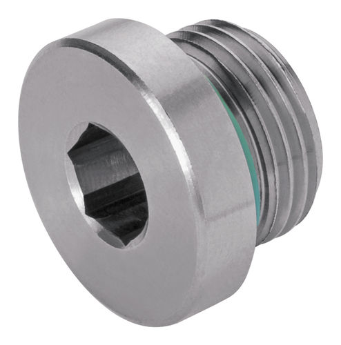 Runder Stopfen - 1123  - EISELE GmbH - Sechskant / Gewinde / Edelstahl