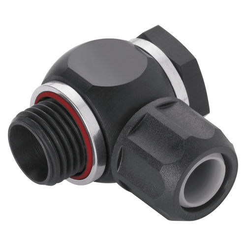 Pneumatischer Anschluss - 534-xxxxK  - EISELE GmbH - Einschraub / T / anodisiertes Aluminium