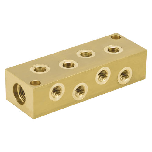 Mehrweg-Verteilerblock - SA  - EISELE GmbH - Messing