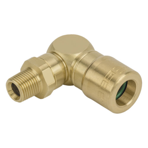 Kühlmittelanschluss - VT2406  - EISELE GmbH - pneumatisch / Einschraub / Push-in