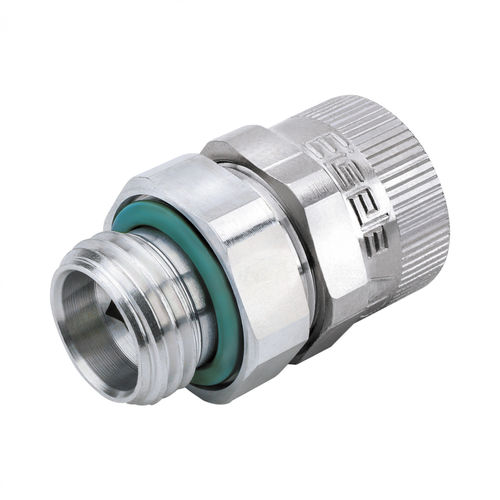 Pneumatischer Anschluss - VT5528  - EISELE GmbH - Einschraub / Aluminium / mit Klappe