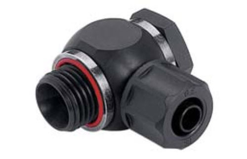 Pneumatischer Anschluss - 34-K  - EISELE GmbH - Einschraub / rechtwinkelig / drehbar