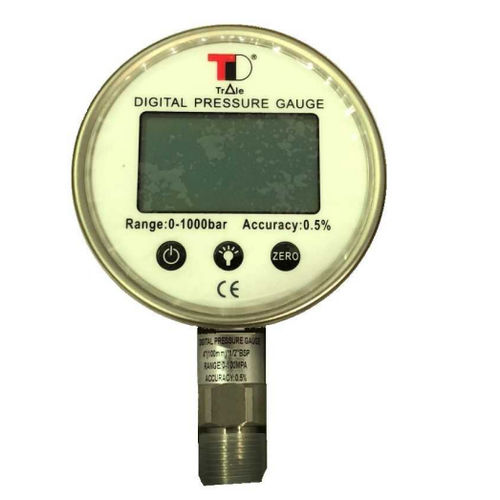 Digitales Manometer MANDIG100V Dicsa Vertikalmontage / Edelstahl