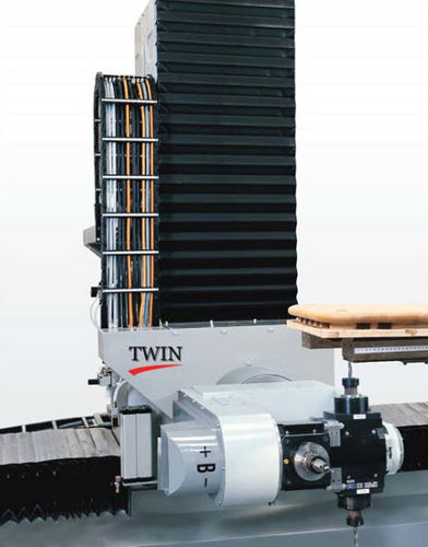 6-Achsen-Bearbeitungszentrum - TWIN - Bacci - horizontal