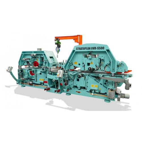 Festinstallierte Hobelmaschine - Stratoplan S200, Stratoplan S500 - Ledinek - für Holz