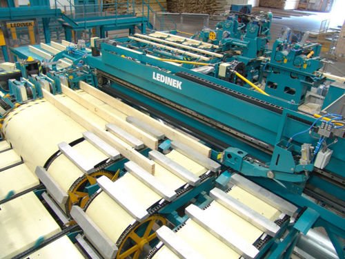 Automatische Keilzinkenanlage - Kontizink 15 - Ledinek