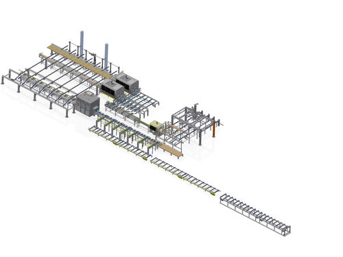 Produktionsanlage für Holz - Ledinek - automatisch / für die holzverarbeitende Industrie