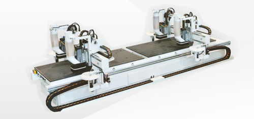 CNC-Bearbeitungszentrum / 3-Achs - NCG2T2C4 - Nanxing Machinery - vertikal / Portal / mit 4 Spindeln