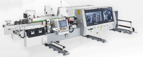 Automatische Kantenanleimmaschine - NB6S2II - Nanxing Machinery - für Paneele / mit Leimapplikator