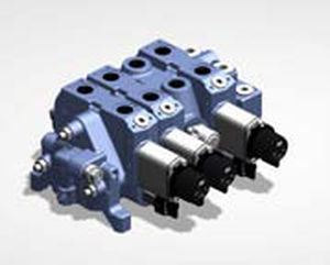 Hydraulisch gesteuertes Ventil - VF1200 - Husco International - Durchsatzkontrolle / für Öl