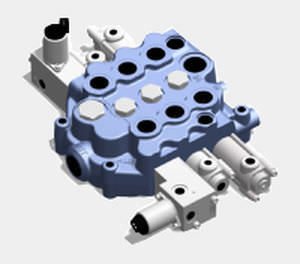 Hydraulik-Wegeventil / Schieber - 9610 - Husco International - vorgesteuert