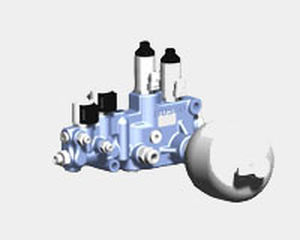Scheibenventil - Husco International - hydraulisch gesteuert / Stell / für Öl