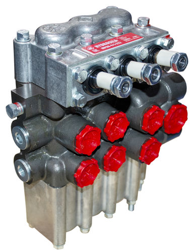 Hydraulik-Wegeventil / Schieber - МР80 series - Hydrosila - mit manueller Bedienung / normal geschlossen / proportional