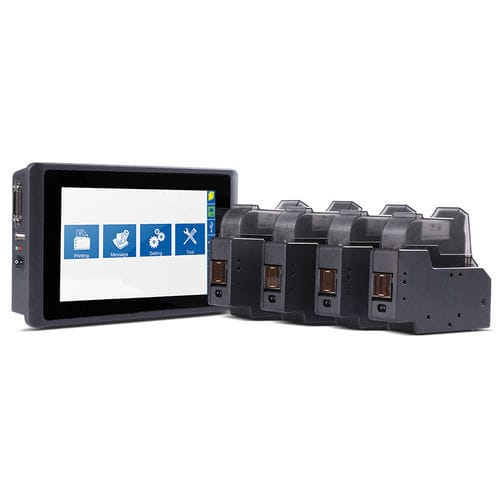 Tintenstrahldrucker - Elfin ⅣS - Xiamen Sojet Electronics Co., Ltd - Hochgeschwindigkeit / Barcode / Finger