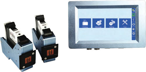 Tintenstrahldrucker - Elfin II - Xiamen Sojet Electronics Co., Ltd - Hochgeschwindigkeit / Barcode / Finger