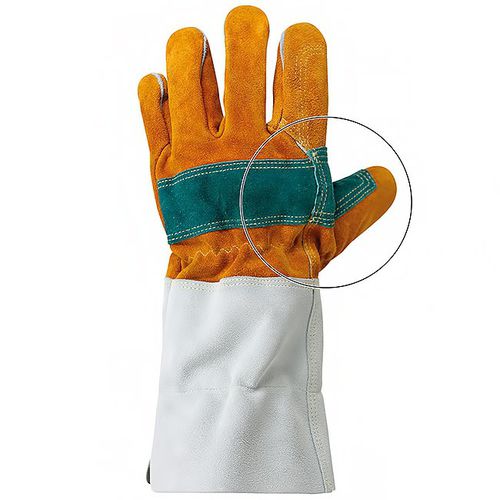 Arbeitshandschuh - PIKE 4X4 - MAFEPE - für die Metallindustrie / mechanischer Schutz / Hitzeschutz