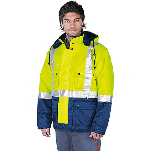 Warnschutzjacke - FARO - MAFEPE - Arbeit / wasserdicht / Polyester